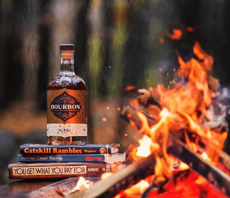 New York bourbon whiskey crafted with local grains and spring water