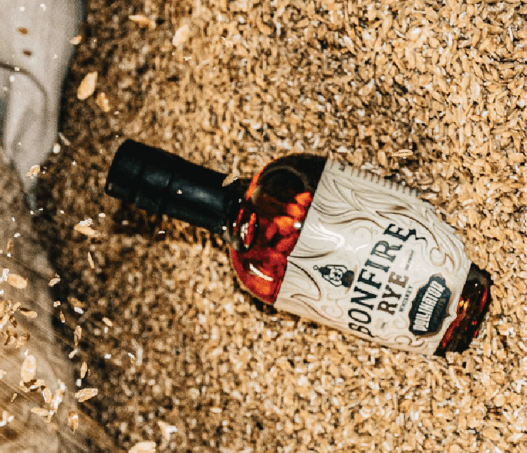 Smooth rye whiskey with a rich history, distilled in the Catskills