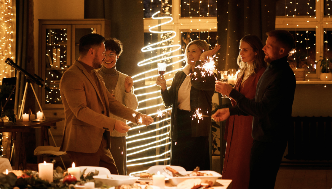 Holiday spirits gift guide featuring Pollinator Bourbon, Rye Whiskey, Vodka, and Gin