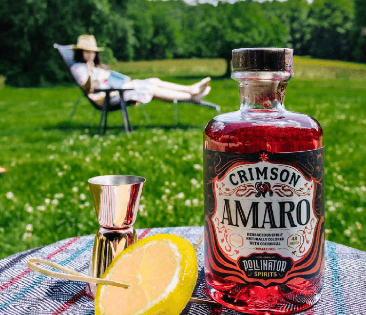Complex, small-batch amaro infused with botanicals like gentian and wormwood